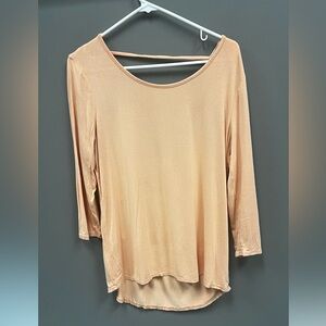 Elegant peach Women's Top